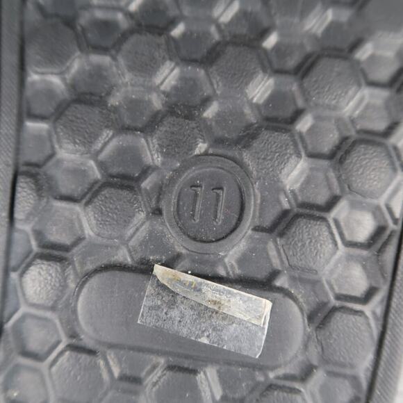 Casual Shoes Mens 11 Slides Sandals Slip On Comfort Black Flat Open Toe - Picture 9 of 9